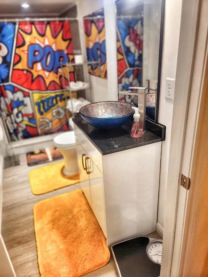 Bright Pop Art Inspired Apartment Toronto