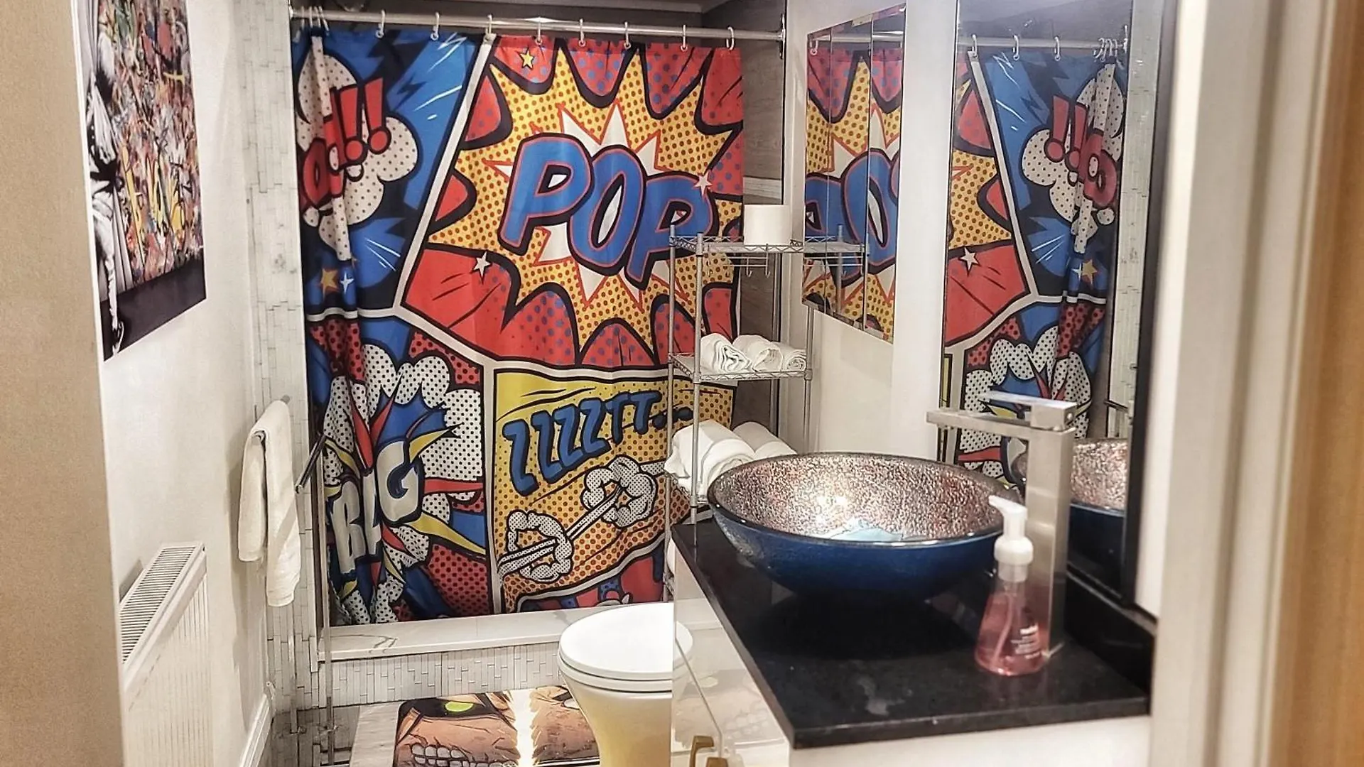 Bright Pop Art Inspired Apartment Toronto
